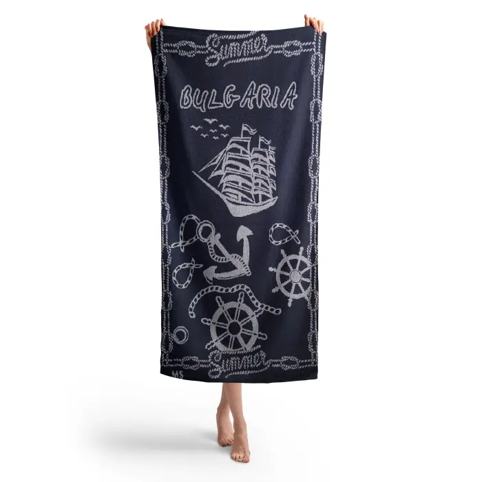 Плажна хавлия Мери-БГ 1205 - 447 - Плажна хавлия Мери-БГ 1205 - 447