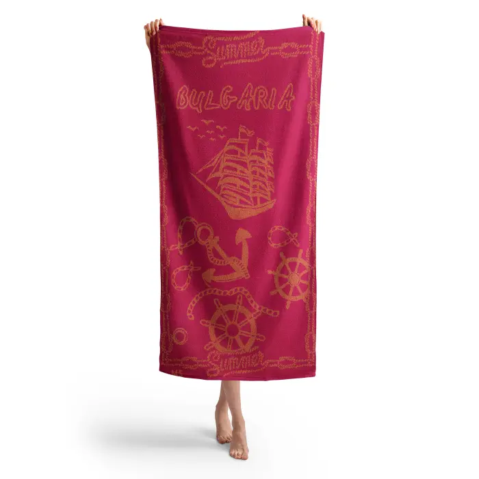 Плажна хавлия Мери-БГ 1209 - 449 - Плажна хавлия Мери-БГ 1209 - 449