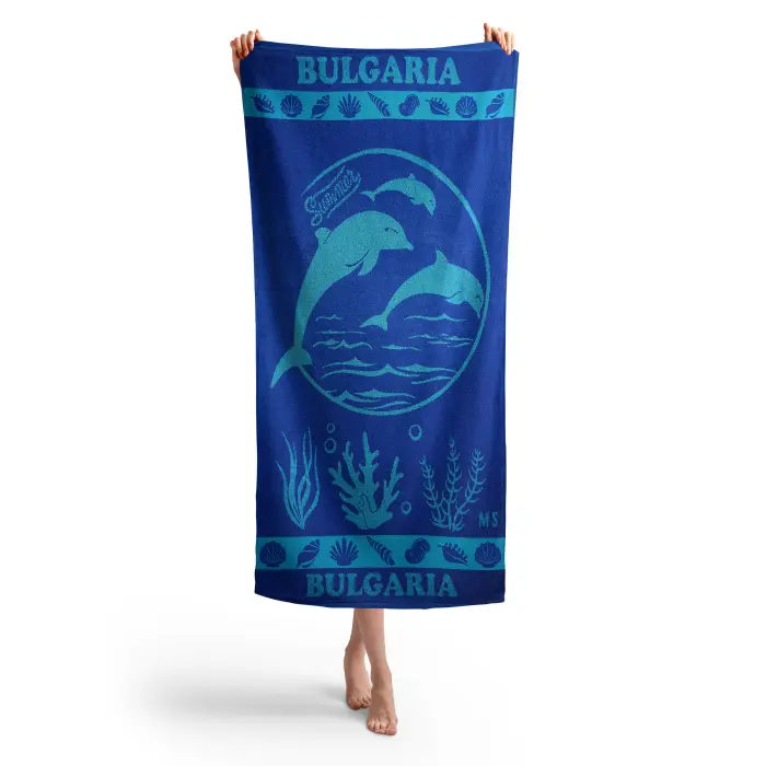 Плажна хавлия Мери-БГ 1404 - 460 - Плажна хавлия Мери-БГ 1404 - 460