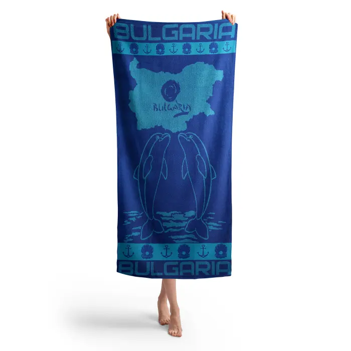 Плажна хавлия Мери-БГ 1704 - 474 - Плажна хавлия Мери-БГ 1704 - 474