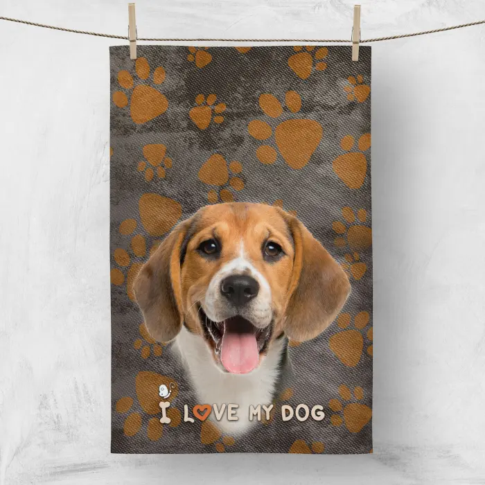 Хавлиена кърпа с домашни любимци 2315 - 707 - Хавлиена кърпа с домашни любимци 2315 - 707