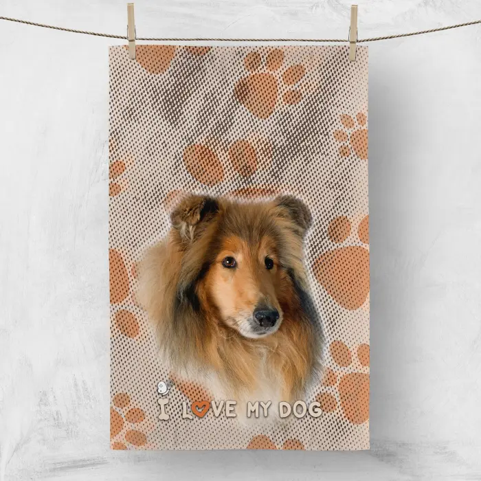 Хавлиена кърпа с домашни любимци 2318 - 710 - Хавлиена кърпа с домашни любимци 2318 - 710