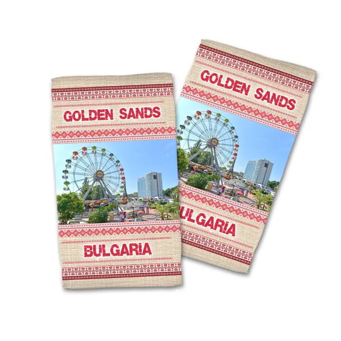 Сувенирна хавлиена кърпа Черноморие 4092 - 732 - Сувенирна хавлиена кърпа Черноморие 4092 - 732