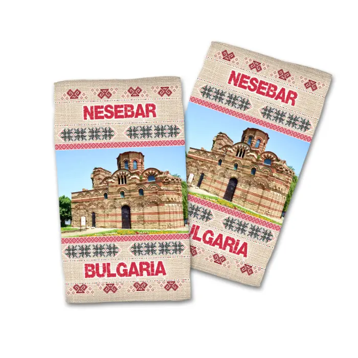 Сувенирна хавлиена кърпа Черноморие 4093 - 733 - Сувенирна хавлиена кърпа Черноморие 4093 - 733