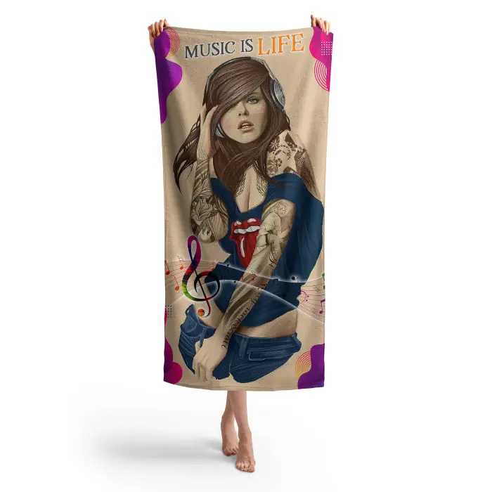 Плажна хавлия Принт 4197 - 562 - Плажна хавлия Принт 4197 - 562