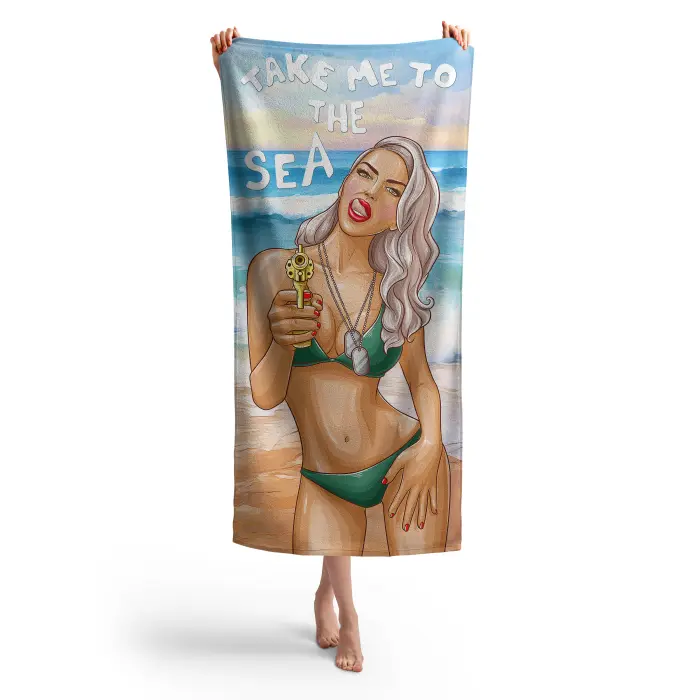 Плажна хавлия Принт 4205 - 570 - Плажна хавлия Принт 4205 - 570