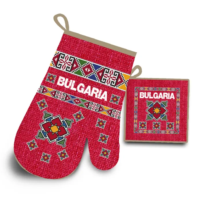Комплект ръкохватки с български шевици 4218 - 690 - Комплект ръкохватки с български шевици 4218 - 690