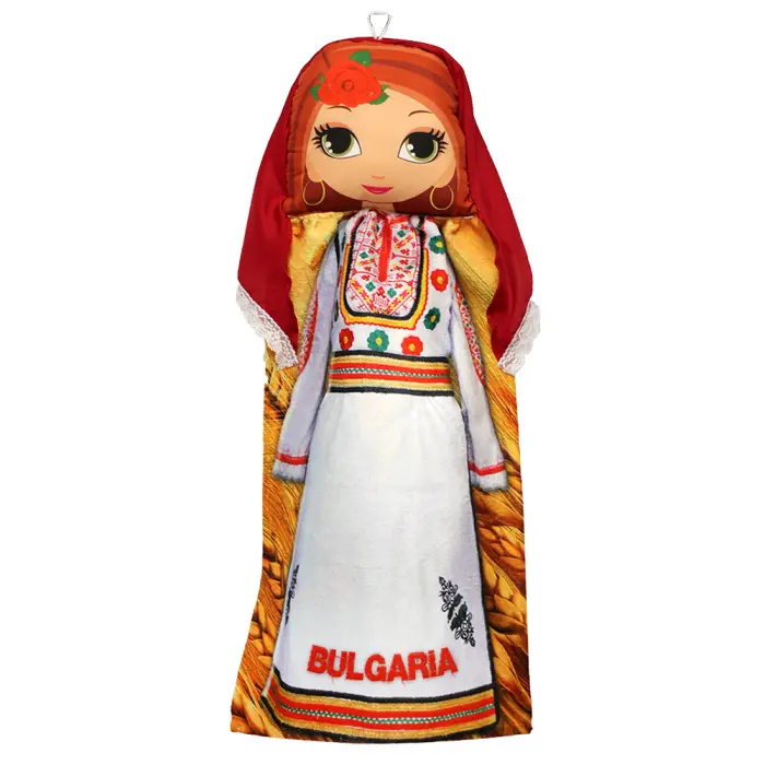 Сувенирна хавлиена кърпа тип кукла 4251 - 849 - Сувенирна хавлиена кърпа тип кукла 4251 - 849