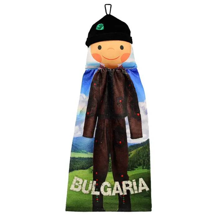 Сувенирна хавлиена кърпа тип кукла 4262 - 860 - Сувенирна хавлиена кърпа тип кукла 4262 - 860