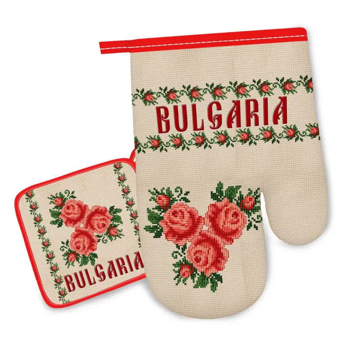 Комплект ръкохватки с български шевици 4285 - 696 - Комплект ръкохватки с български шевици 4285 - 696