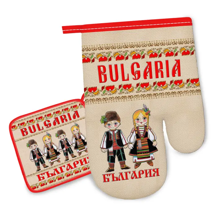 Комплект ръкохватки с български шевици 4291 - 702 - Комплект ръкохватки с български шевици 4291 - 702