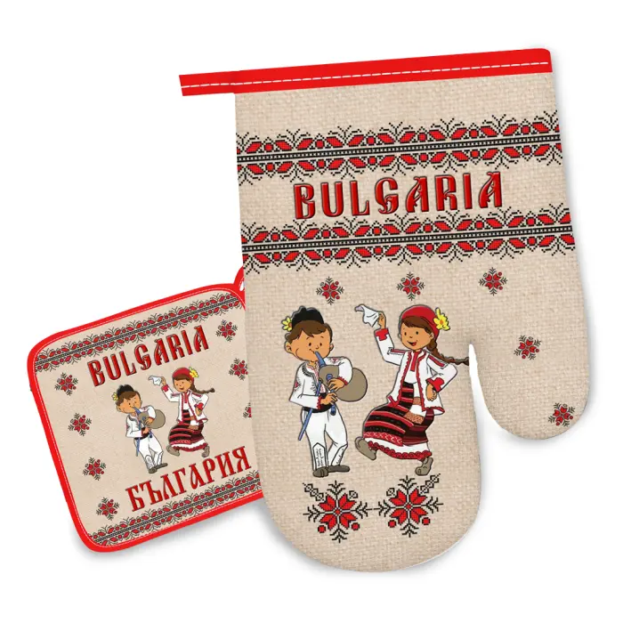 Комплект ръкохватки с български шевици 4292 - 703 - Комплект ръкохватки с български шевици 4292 - 703