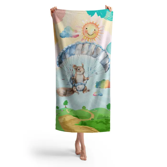 Детска хавлиена кърпа Принт 4371 - 1785 - Детска хавлиена кърпа Принт 4371 - 1785