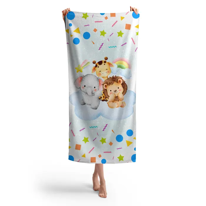 Детска хавлиена кърпа Принт 4377 - 1791 - Детска хавлиена кърпа Принт 4377 - 1791