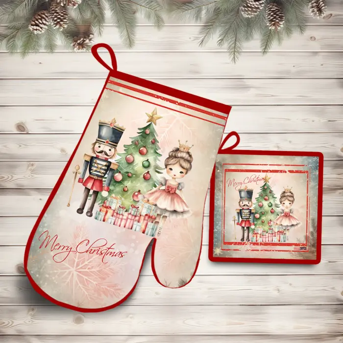 Комплект ръкохватки с коледни мотиви - 4436 - 2212 - Комплект ръкохватки с коледни мотиви - 4436 - 2212