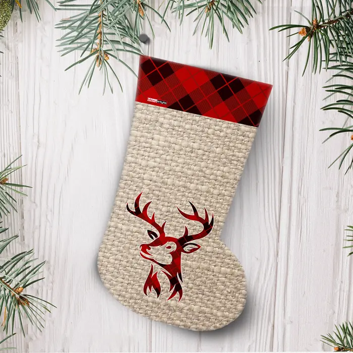 Ботуш с коледни мотиви - 2327 - 1962 - Ботуш с коледни мотиви - 2327 - 1962