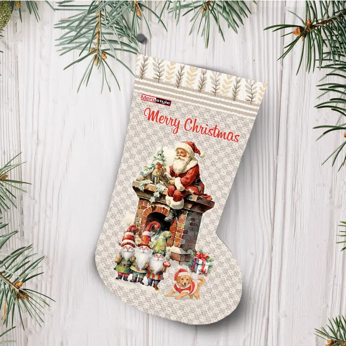 Ботуш с коледни мотиви - 5312 - 3075 - Ботуш с коледни мотиви - 5312 - 3075