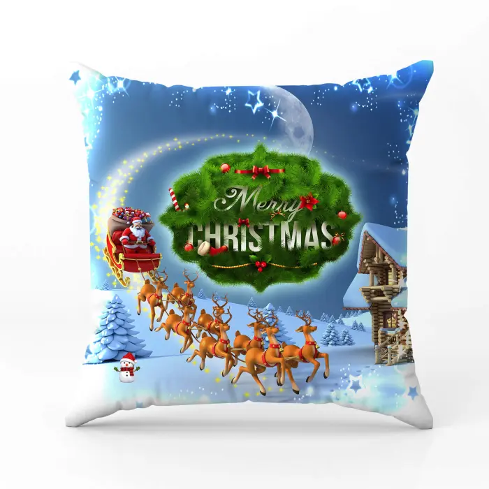 Декоративна възглавница с коледни мотиви - 2348 - 2006 - Декоративна възглавница с коледни мотиви - 2348 - 2006