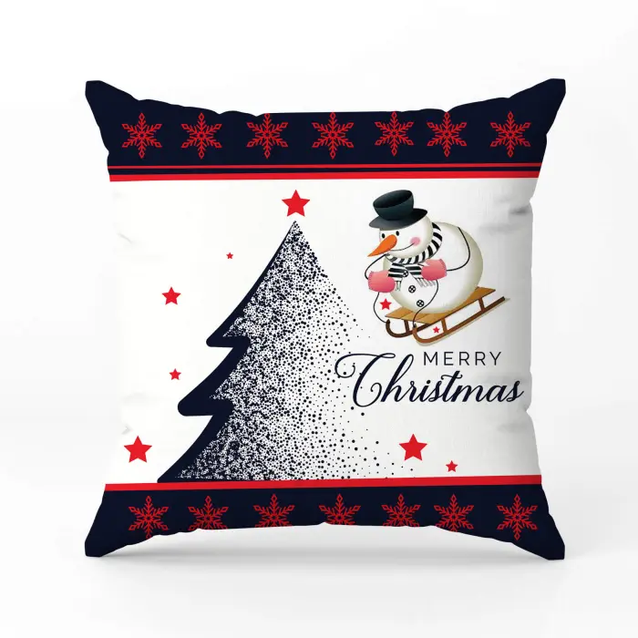 Декоративна възглавница с коледни мотиви - 2368 - 2026 - Декоративна възглавница с коледни мотиви - 2368 - 2026