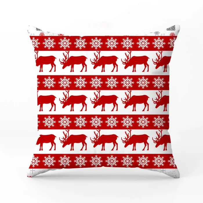 Декоративна възглавница с коледни мотиви - 2382 - 2040 - Декоративна възглавница с коледни мотиви - 2382 - 2040