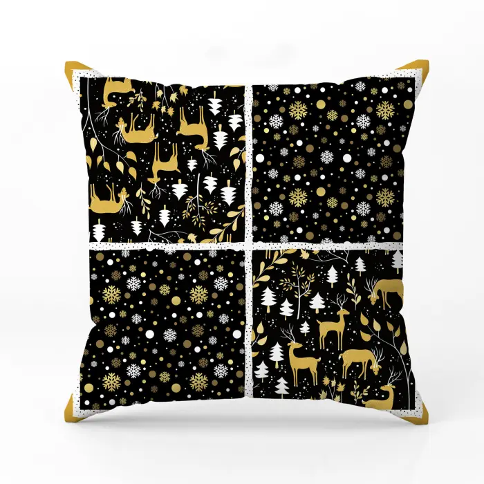 Декоративна възглавница с коледни мотиви - 2388 - 2046 - Декоративна възглавница с коледни мотиви - 2388 - 2046