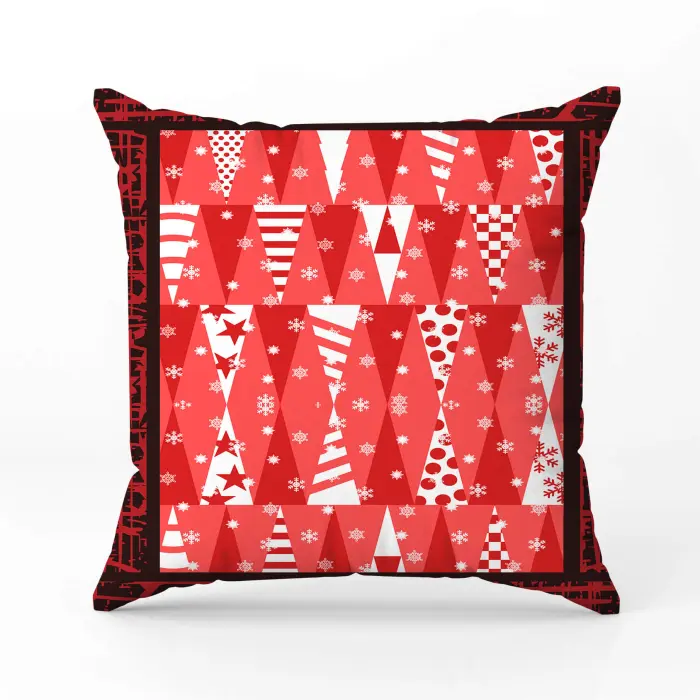 Декоративна възглавница с коледни мотиви - 2391 - 2049 - Декоративна възглавница с коледни мотиви - 2391 - 2049