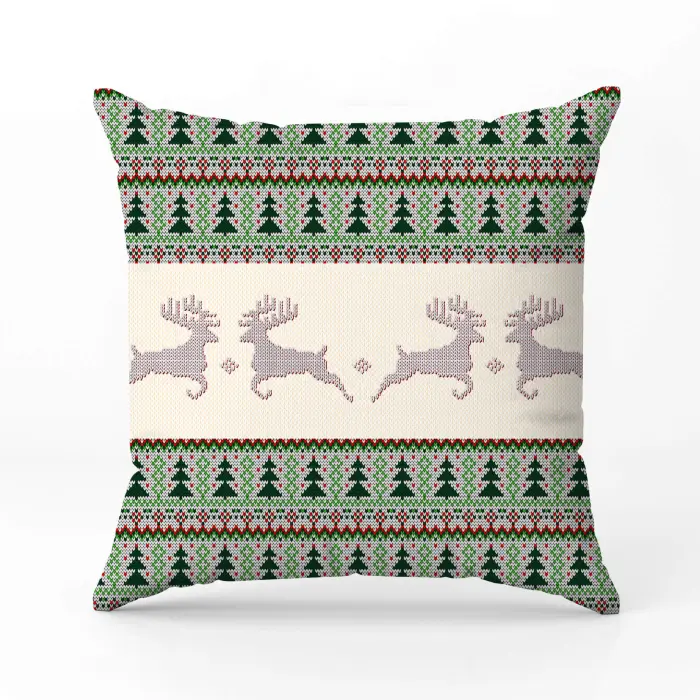 Декоративна възглавница с коледни мотиви - 2396 - 2054 - Декоративна възглавница с коледни мотиви - 2396 - 2054