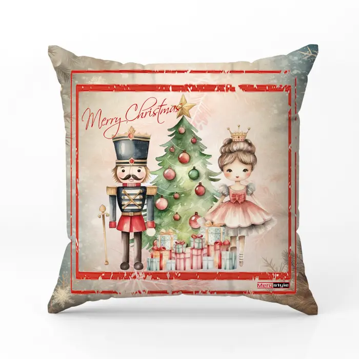Декоративна възглавница с коледни мотиви - 4416 - 2219 - Декоративна възглавница с коледни мотиви - 4416 - 2219