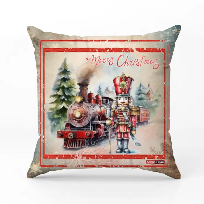 Декоративна възглавница с коледни мотиви - 4419 - 2222 - Декоративна възглавница с коледни мотиви - 4419 - 2222