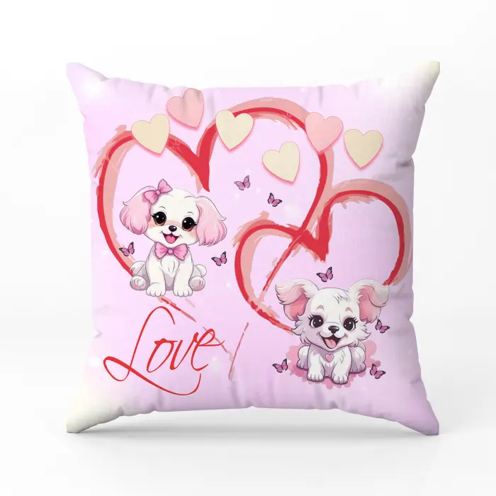 Декоративна възглавница - Свети Валентин - 5003 - 2455 - Декоративна възглавница - Свети Валентин - 5003 - 2455