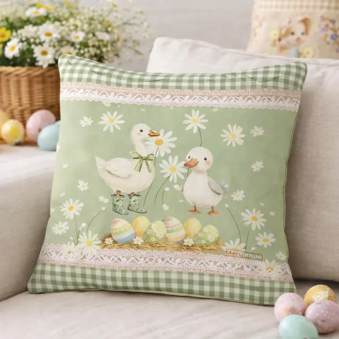 Декоративна възглавница - Великденски мотиви - 5429 - 3798 - Декоративна възглавница - Великденски мотиви - 5429 - 3798