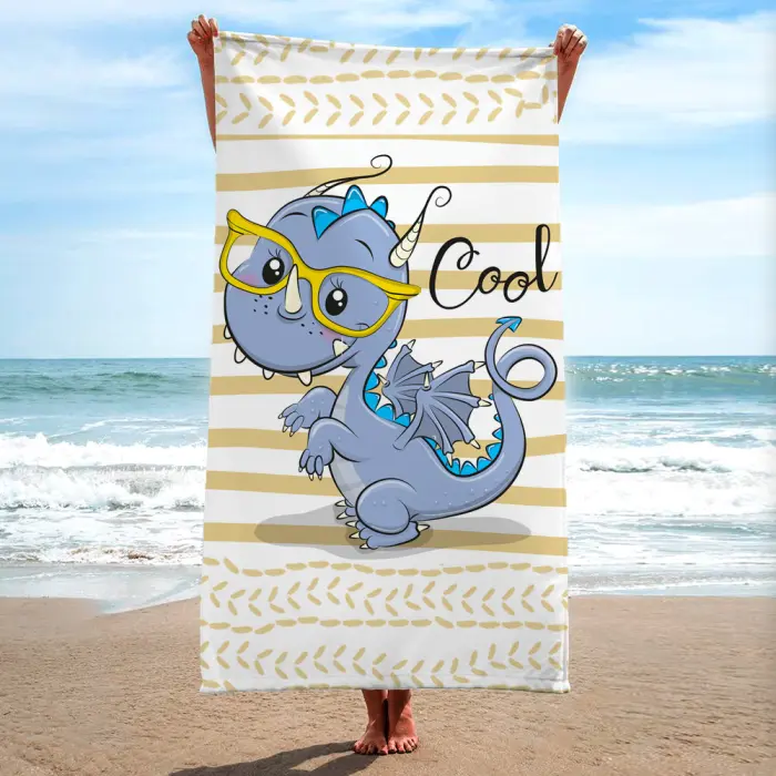 Детска хавлиена кърпа - Дракон - 501 - Детска хавлиена кърпа - Дракон - 501