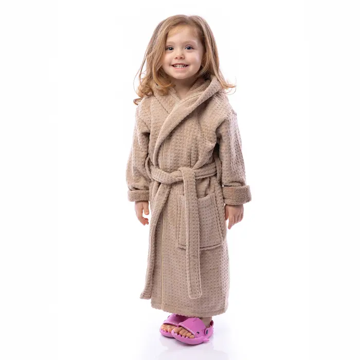 Детски халат Елеганс - Капучино - 2669 - Детски халат Елеганс - Капучино - 2669