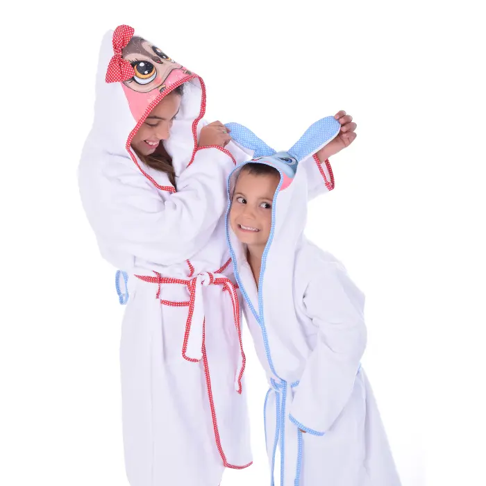 Детски халат Мери - Бухал - 1315 - Детски халат Мери - Бухал - 1315