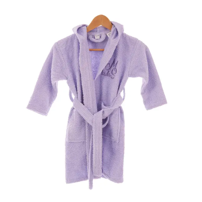 Детски халат Мери-MS лилаво - 3228 - Детски халат Мери-MS лилаво - 3228