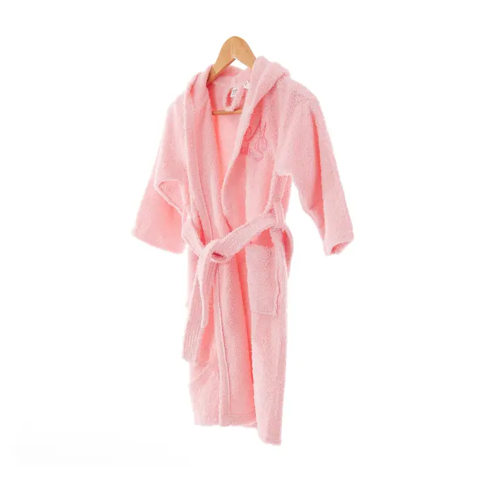 Юношески халат Мери-MS розов - 3249 - Юношески халат Мери-MS розов - 3249