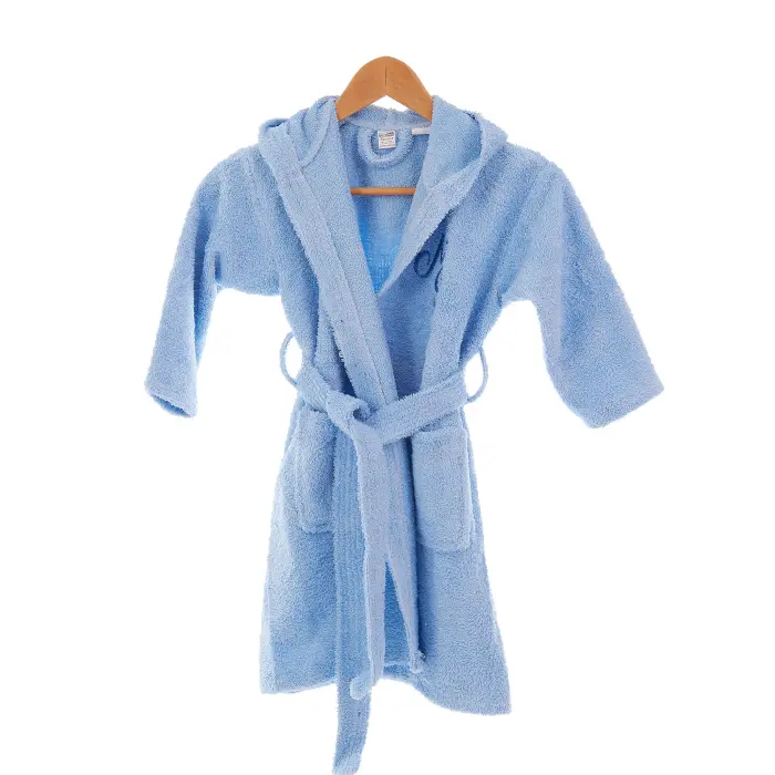 Детски халат Мери-MS светло синьо - 3236 - Детски халат Мери-MS светло синьо - 3236