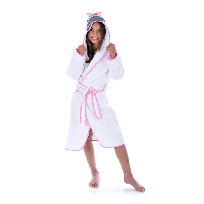 Детски халат Мери - Зебра - 1348 - Детски халат Мери - Зебра - 1348