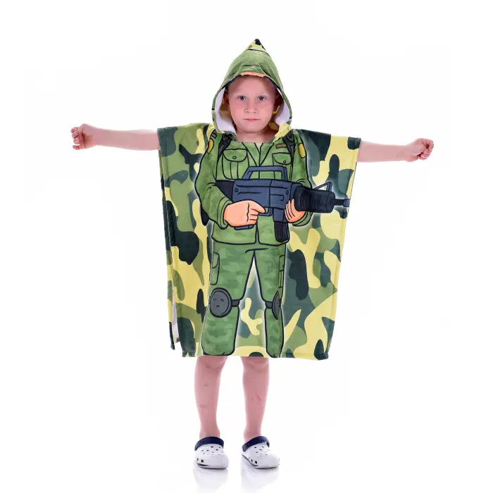 Детско пончо - Камуфлаж - 1371 - Детско пончо - Камуфлаж - 1371