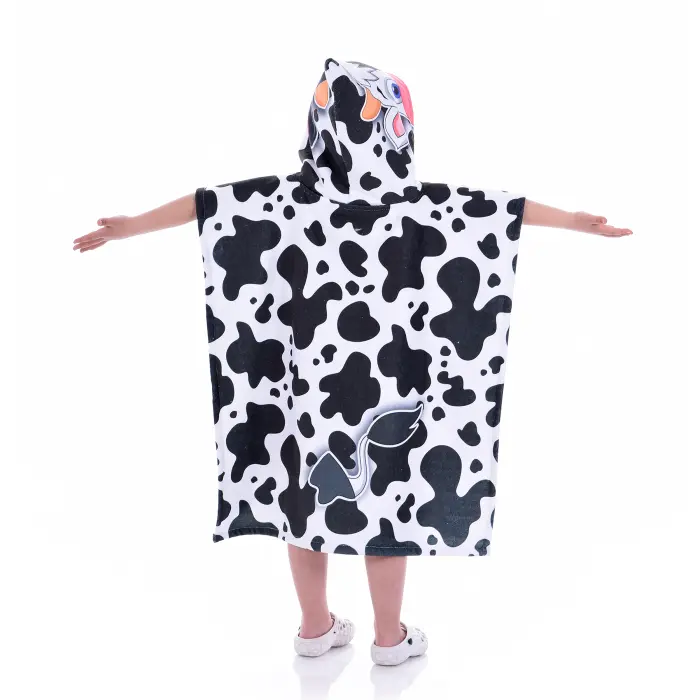 Детско пончо - Крава - 1380 - Детско пончо - Крава - 1380