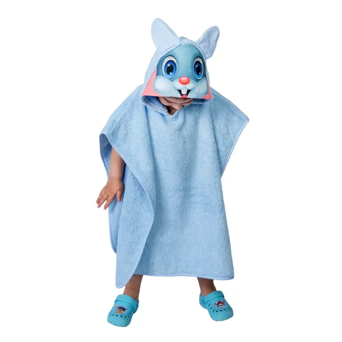 Детско пончо Мери - Зайче - 1308 - Детско пончо Мери - Зайче - 1308