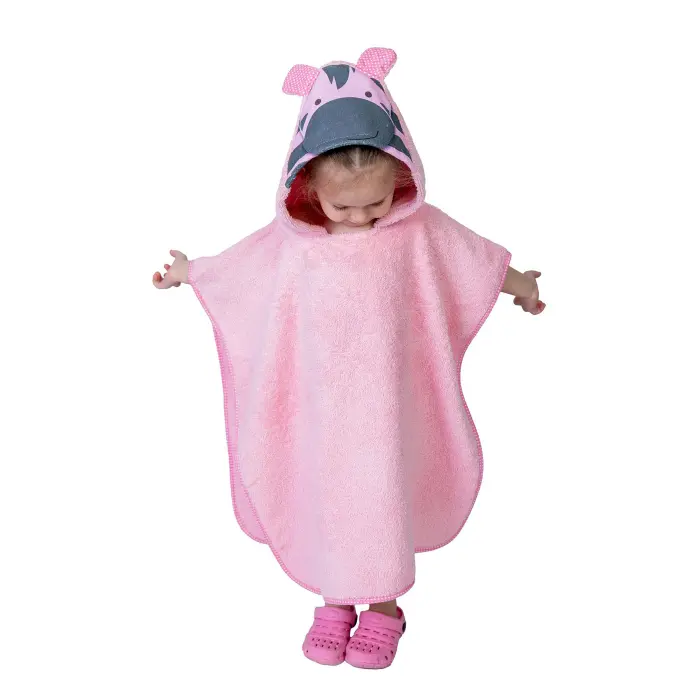 Детско пончо Мери - Зебра - 1285 - Детско пончо Мери - Зебра - 1285