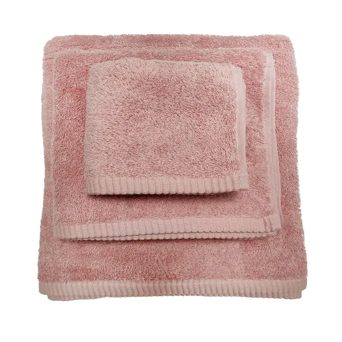 Едноцветна хавлиена кърпа "ЛОТОС" - комплект - 3 броя -пепел от рози - 3045 - Едноцветна хавлиена кърпа "ЛОТОС" - комплект - 3 броя -пепел от рози - 3045