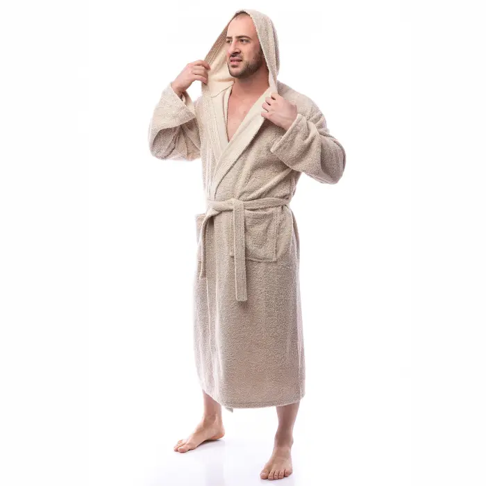 Халат Маер - Капучино - мъжки - 2602 - Халат Маер - Капучино - мъжки - 2602