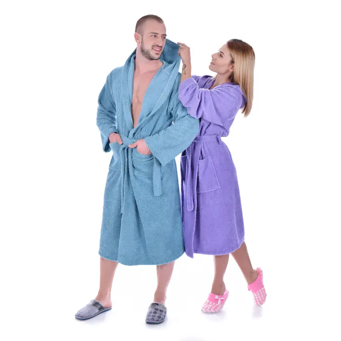 Халат Маер - Лилав - дамски - 1212 - Халат Маер - Лилав - дамски - 1212