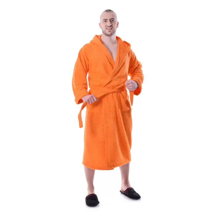 Халат Маер - Портокал - мъжки - 2397 - Халат Маер - Портокал - мъжки - 2397