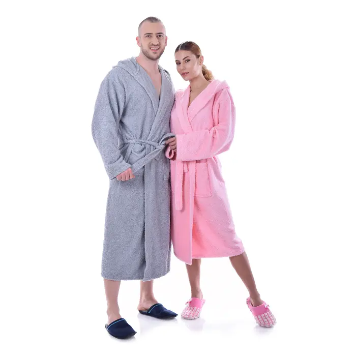 Халат Маер - Сив - мъжки - 1207 - Халат Маер - Сив - мъжки - 1207