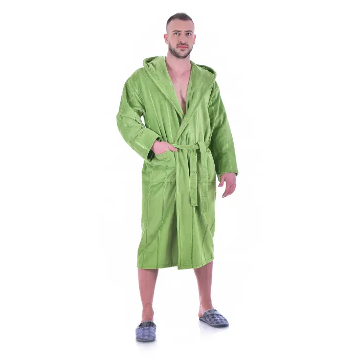 Халат нишка - Зелена ябълка - мъжки - 1831 - Халат нишка - Зелена ябълка - мъжки - 1831