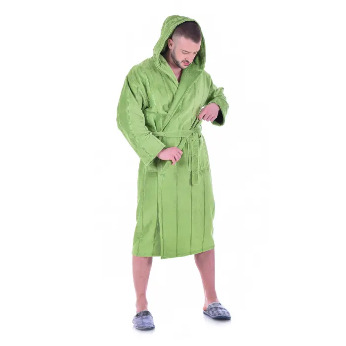 Халат нишка - Зелена ябълка - мъжки - 1833 - Халат нишка - Зелена ябълка - мъжки - 1833