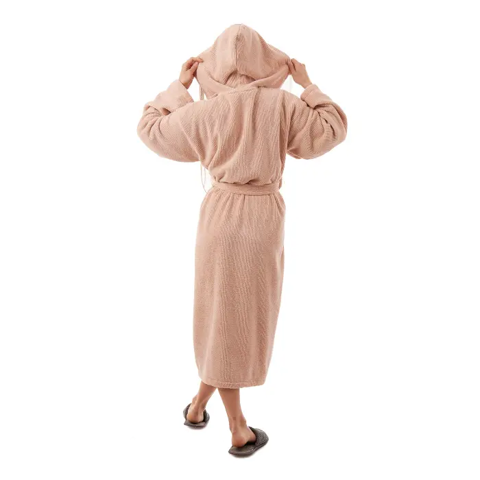 Халат Рипс - Пепел рози - дамски - 3717 - Халат Рипс - Пепел рози - дамски - 3717